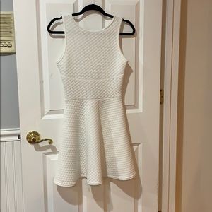 White topshop dress